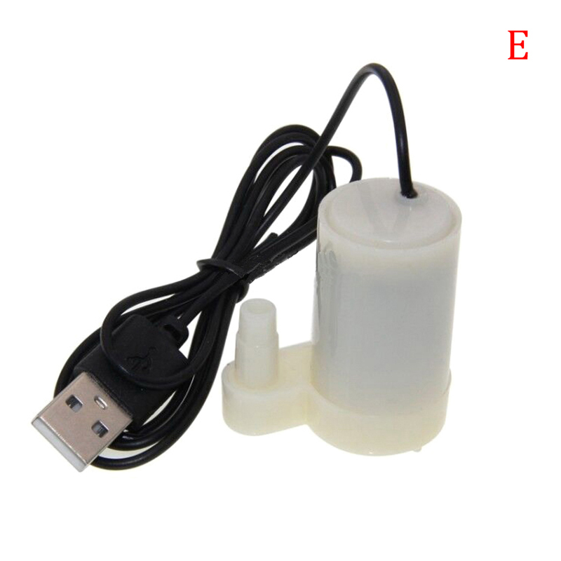[HUSTOM] COD Máy bơm nước mini chìm siêu nhỏ USB cho bể cá động cơ DC đài phun nước hồ cá - 6