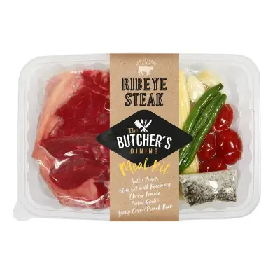 The Butcher's Dining Ribeye steak Meal kit - New Zealand