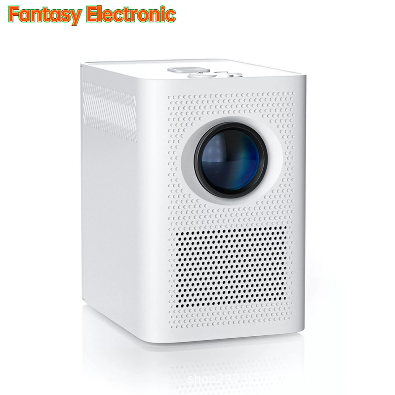 Portable Projector 4K HD WiFi 6 V5.0 Smart Mini Projector 120 ANSI 1280x720P Home Video Movie Projector ราคา 2,058 บาท*ส่งฟรี