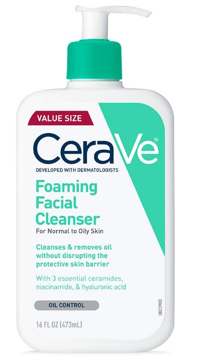 cerave face wash and moisturizer