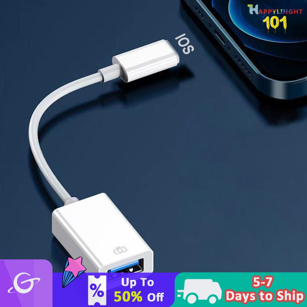 Cáp Bộ chuyển đổi OTG Truyền Tốc Độ Cao U Đĩa Máy Ảnh Đầu đọc thẻ Bộ chuyển đổi dữ liệu Kết Nối Bộ công cụ cho Iphone Bàn Phím kèm Chuột Sạc