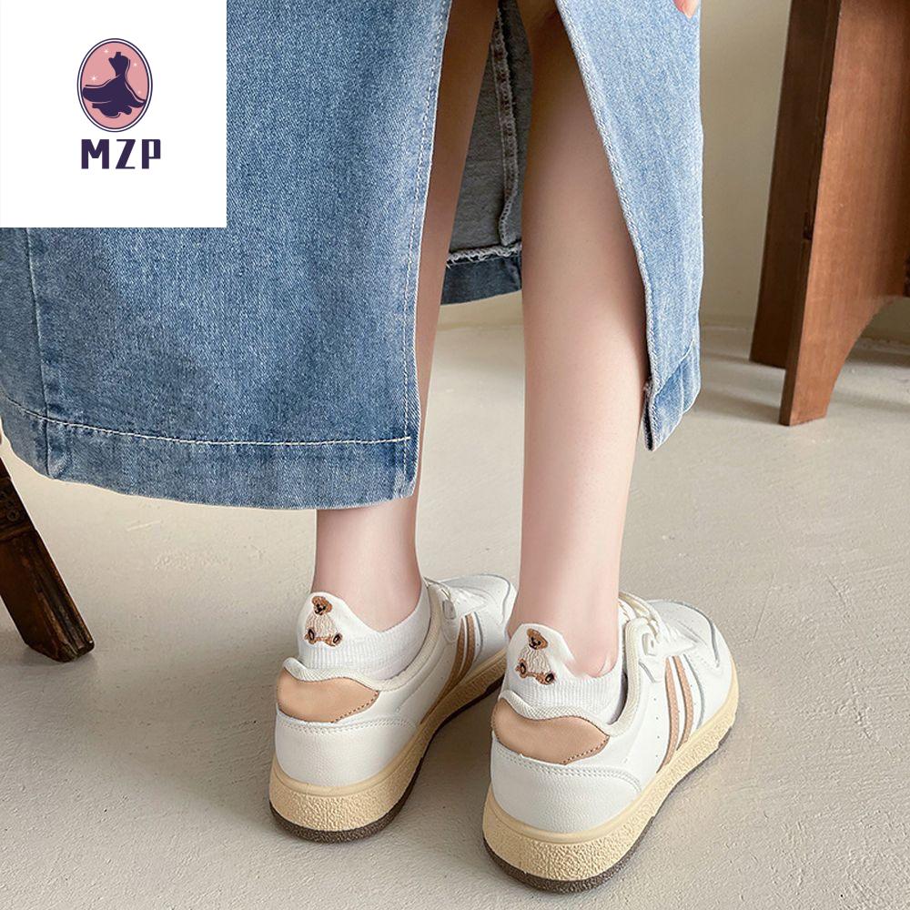 MZP Sáng Tạo Nhật Bản Thoải mái Mùa hè Dễ thương Thêu Phụ Nữ Vớ Bông Hàng dệt kim Hàn Quốc Phong Cách Vớ