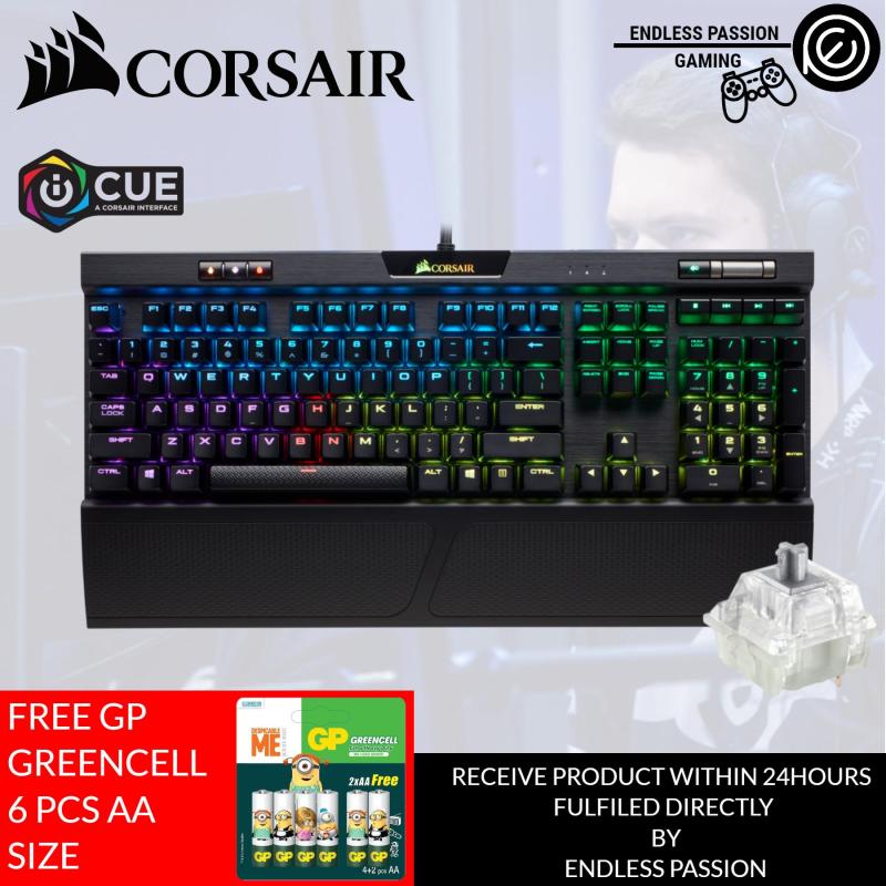 Corsair K70 RGB MK.2 RAPIDFIRE Mechanical Gaming Keyboard Cherry MX Speed Singapore