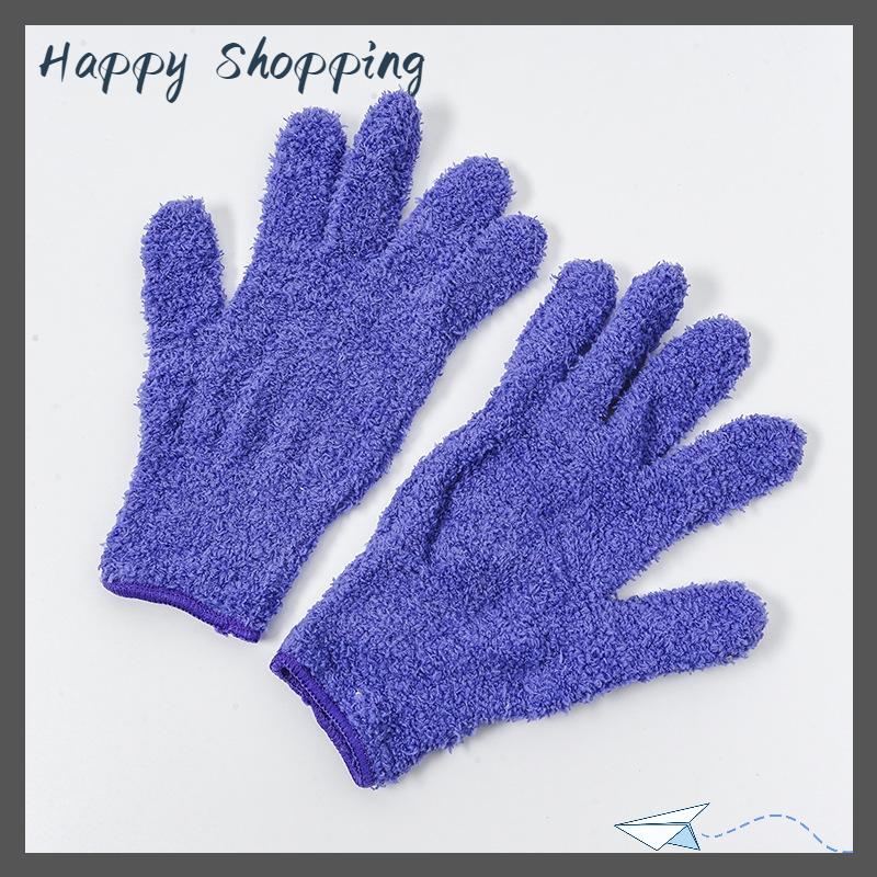 [THS Store] COD Sợi nhỏ bụi Găng Tay-căng ra & thoáng khí làm sạch găng tay, không thấm nước cho xe ô tô, thuyền, rvs, hồ bơi, nhà, nhà bếp - 9