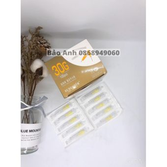 Combo 1 kim Tiêm Tiểu Đường 1ml đầu rút thay kim +1 đầu kim meso | Tiêm căng bóng