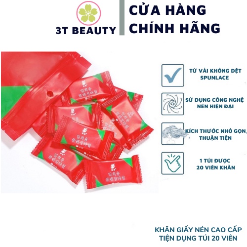 Khăn giấy nén cao cấp tiện dụng