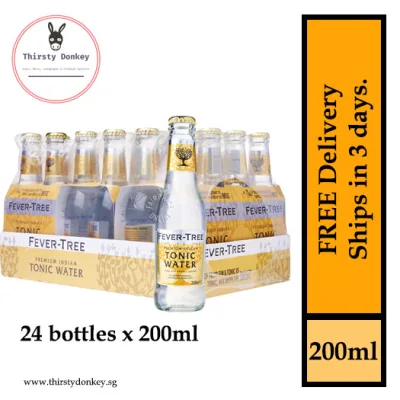 Fever Tree Premium Indian Tonic (24 bottles X 200ml)