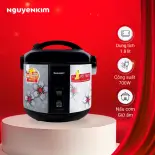 Nồi cơm điện Sharp 1.8 lít KS-NR181STV