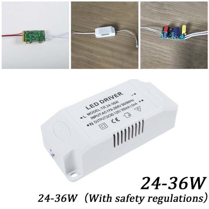 【Unirax】 bền Bộ điều khiển đèn Led biến áp điện tử dẫn ổ điện 24-36W Phụ kiện 【hàng có sẵn】