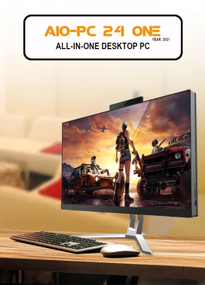 INTEL CELERON J4105 QUAD CORE | ALL-IN-ONE 24 inch DESKTOP PC WORKSTATION BUILDS AIO-PC 24 ONE J4105 AIO ALL IN ONE DIY