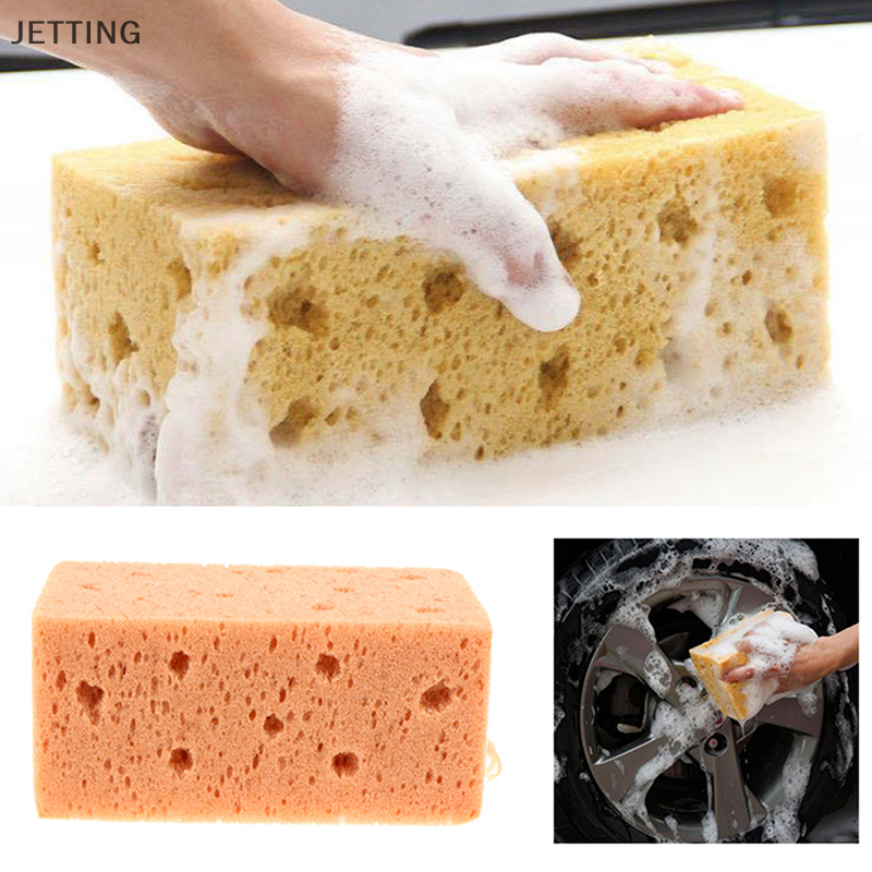 [JETTING Home] Hot Sale Guangtemaoyi 1 Miếng Bọt Biển Rửa Tạo Kiểu Xe Hơi Miếng Bọt Biển San Hô Tổ Ong Làm Sạch Lớn Mềm Dụng Cụ Rửa