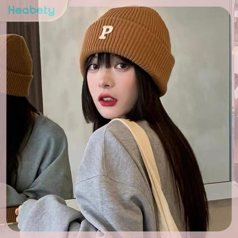 Heabety หมวกบีนนี่อบอุ่นสำหรับผู้ชายผู้หญิงผู้ชายฤดูใบไม้ร่วงฤดูหนาว ราคา 46 บาท*ส่งฟรี