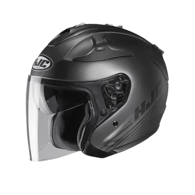 HJC FG JET Paton Open Face Motorcycle Helmet - PSB Approved (MC10 > L) ( MC5SF)