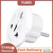 YUWO 16A Universal EU Travel Adapter for Global Use