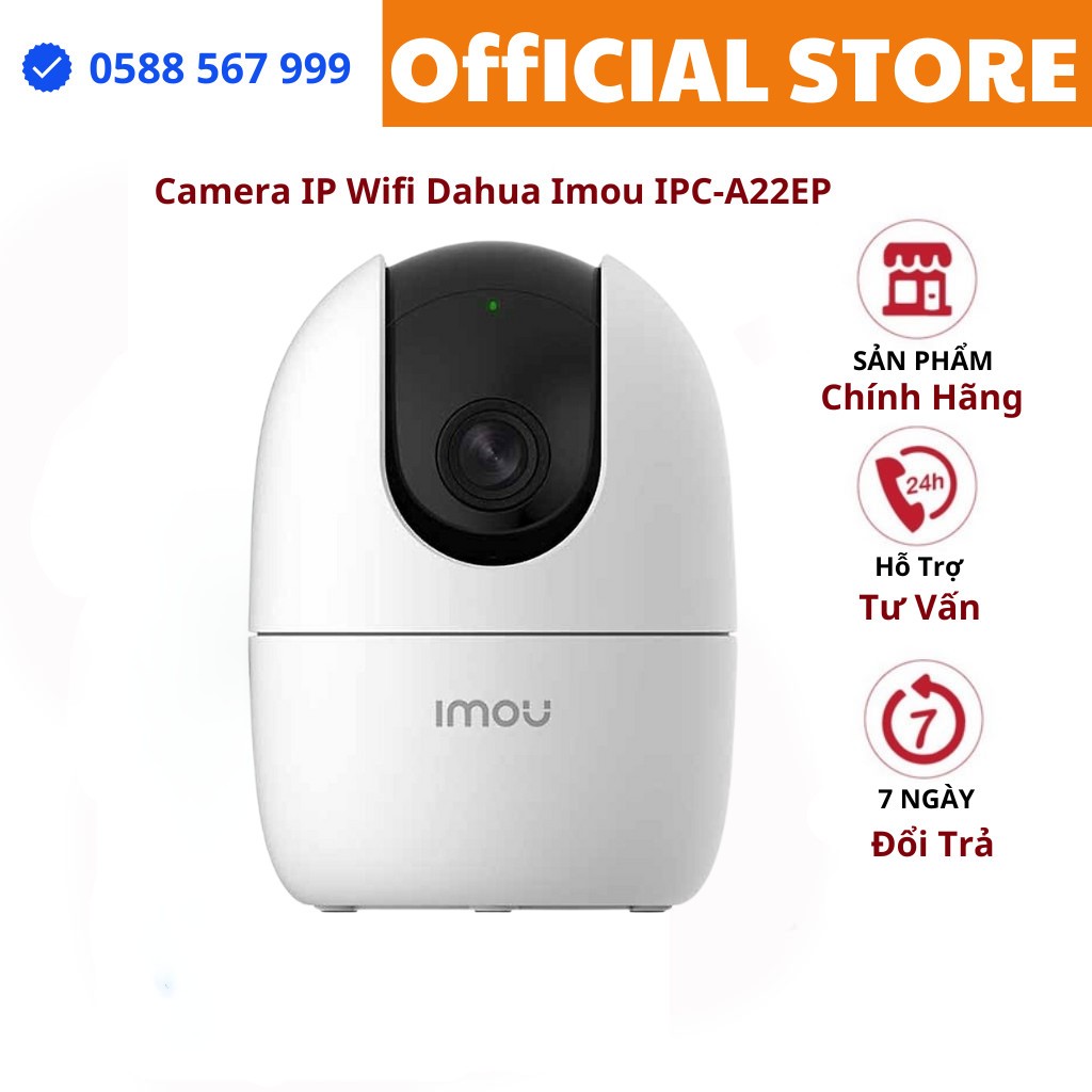 Camera IP Wifi Dahua Imou IPC-A22EP 2.0mpx Full HD - Hàng Chính hãng