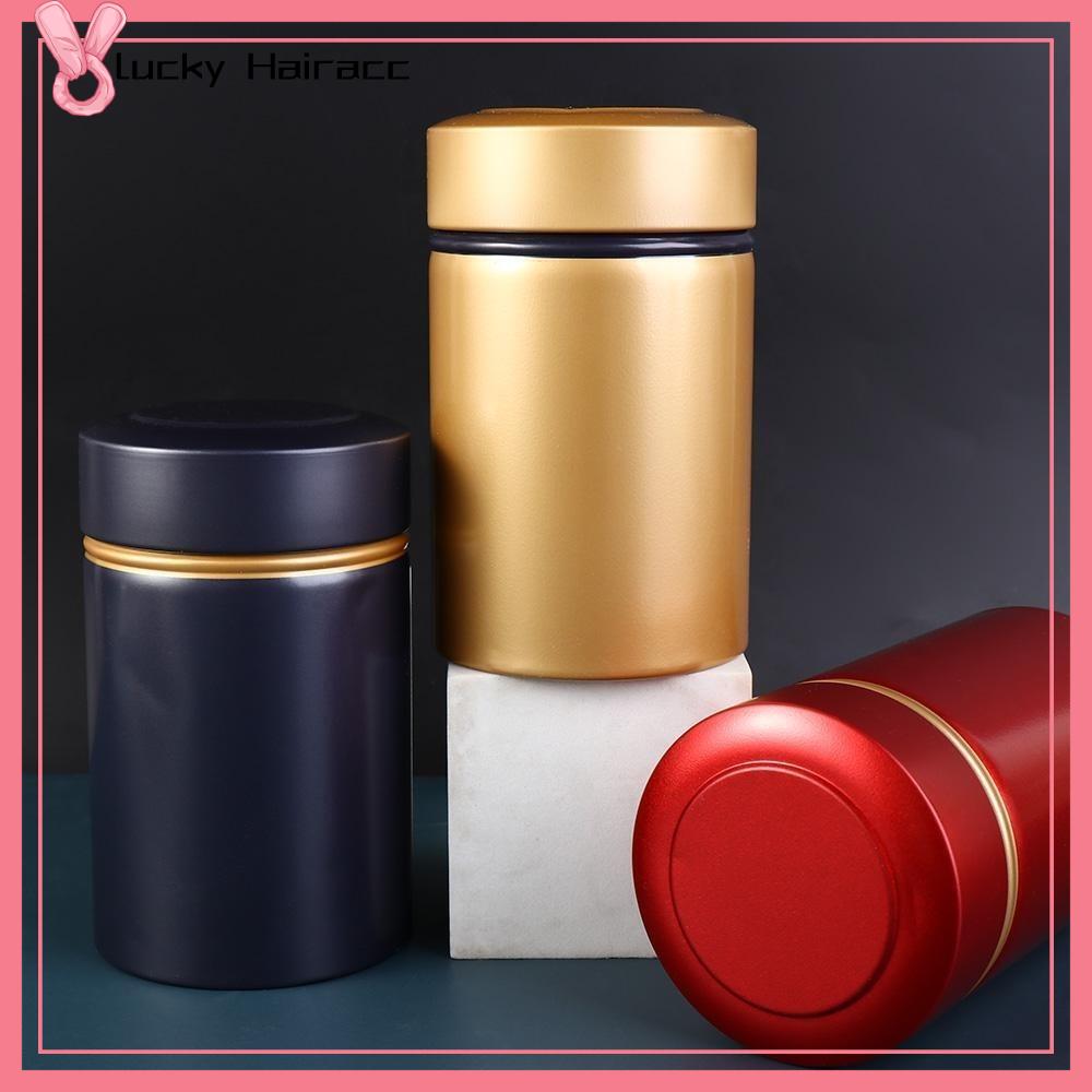 LUCKY HAIRACC Chống mùi Bình trà Chất lượng cao Lá trà khô lỏng Hộp thiếc Bền Hộp đựng trà