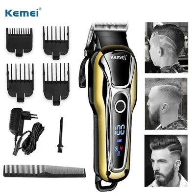 Kemei 1990 Electric Powerful Cordless Styling Tools Hair Clipper Trimmer Cutting Machine Haircut Professional Grooming Clippers