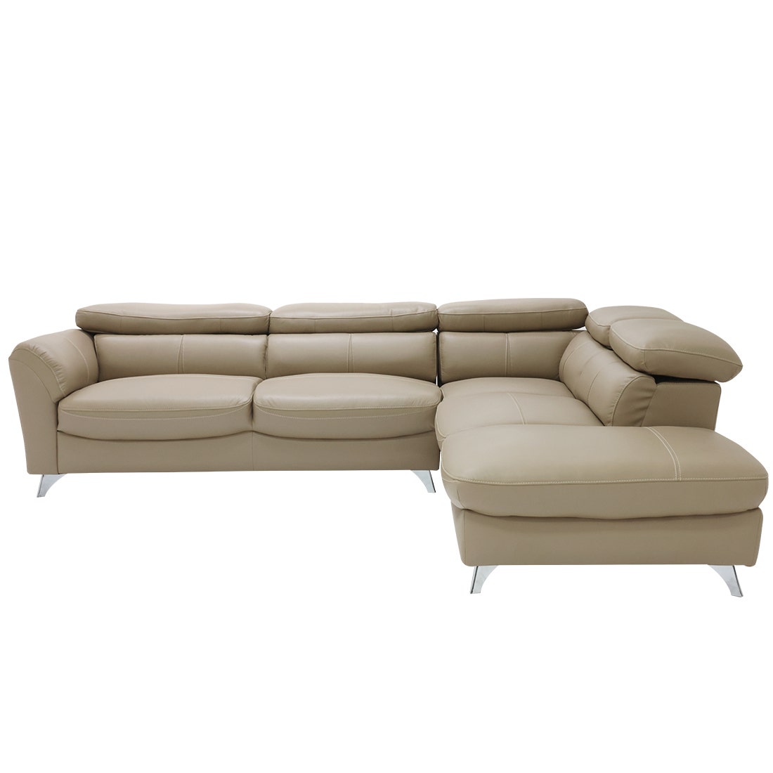 SB Design Square SB FURNITURE โซฟาเข้ามุมขวา รุ่น Lansbury สีน้ำตาล (269x226x72 ซม.) ราคา 64,500 บาท*ส่งฟรี