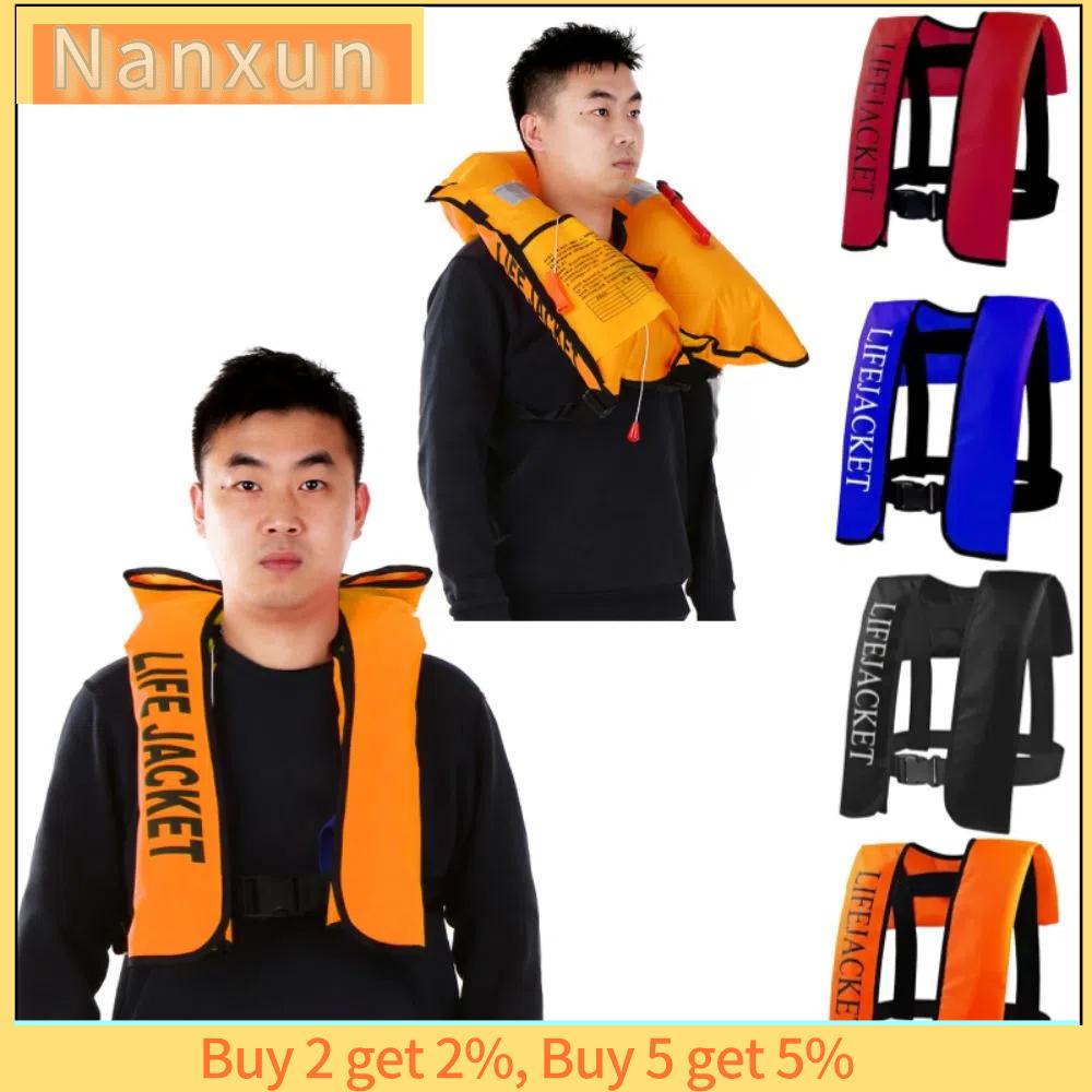 NWSJ Chuyên nghiệp Áo phao bơm hơi Tự động/thủ công Cổ treo Áo phao Chất lượng cao Siêu  Thể thao dưới nước