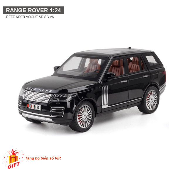 Mô hình xe ô tô Range Rover 1:24 [TẶNG BIỂN VIP]