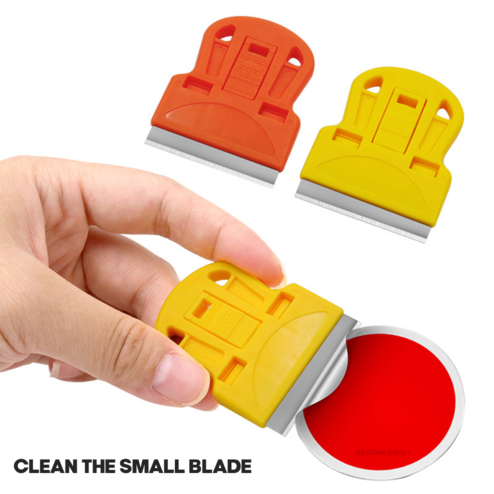 Dụng Cụ Tẩy Nhãn Dán Ô Tô Bằng Nhựa Mini Edge Blade Dao Cạo Cạp Kính Cửa Sổ Thìa Dụng Cụ BN-VN