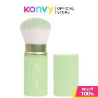 NEE CARA Kabuki Powder Brush N405 นีคาร่า แปรงคาบูกิสำหรับแต่งหน้า สีฟ้า พับเก็บได้