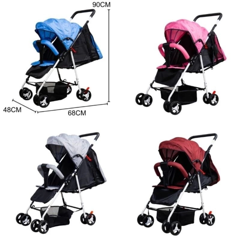 BNN- รถเข็นเด็กอ่อนปรับนอนได้LNG-7016