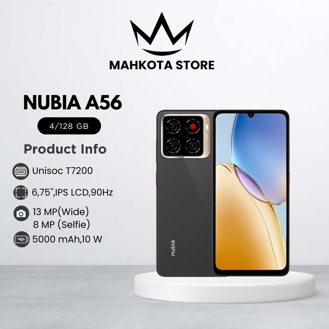 ZTE NUBIA A56 4GB/128GB GARANSI RESMI - SMARTPHONE/PONSEL Harga 1,201,000 rupiah*Gratis Ongkir