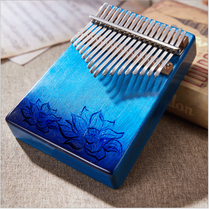 Đàn kalimba MÀU XANH 17 phím CEGA -K112 - Hàng chính hãng -Tặng BÚA,sticker,TAB, TÚI -Mua gì cũng rẻ hàng hiệu giá tốt