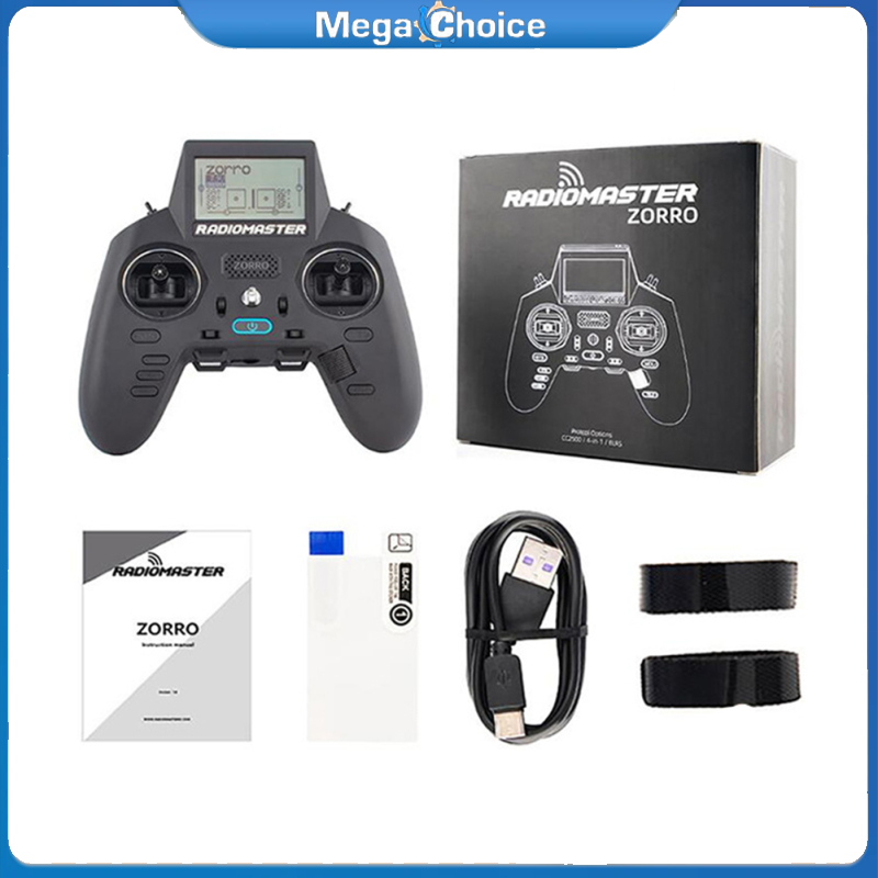 MegaChoice【Fast Delivery】Radiomaster ZORRO 4 In 1 Remote Control Multi-protocol Remote Control ELRS TBS High-frequency Head Configuration Handles ราคา 11,560 บาท*ส่งฟรี
