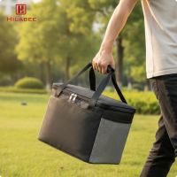 HILABEE Portable Insulated Cooler Bag Thermal Soft Cooler Bag Compact Sturdy for Commuters
