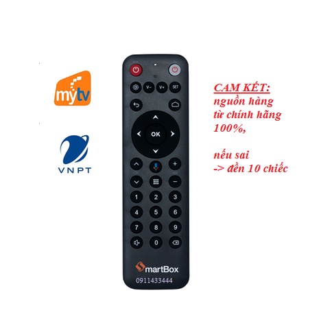 Remote điều khiển smartbox voice giọng nói VNPT MyTV