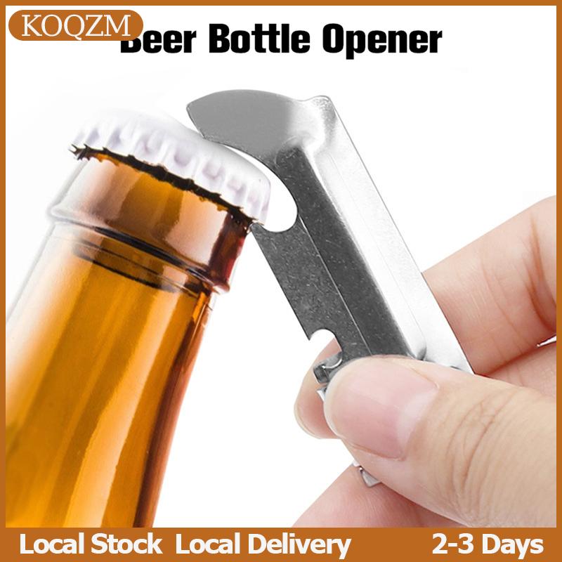 KOQZM Dụng cụ mở hộp đa năng bằng thép không gỉ UTILI-Key dụng cụ mở hộp mini gấp gọn