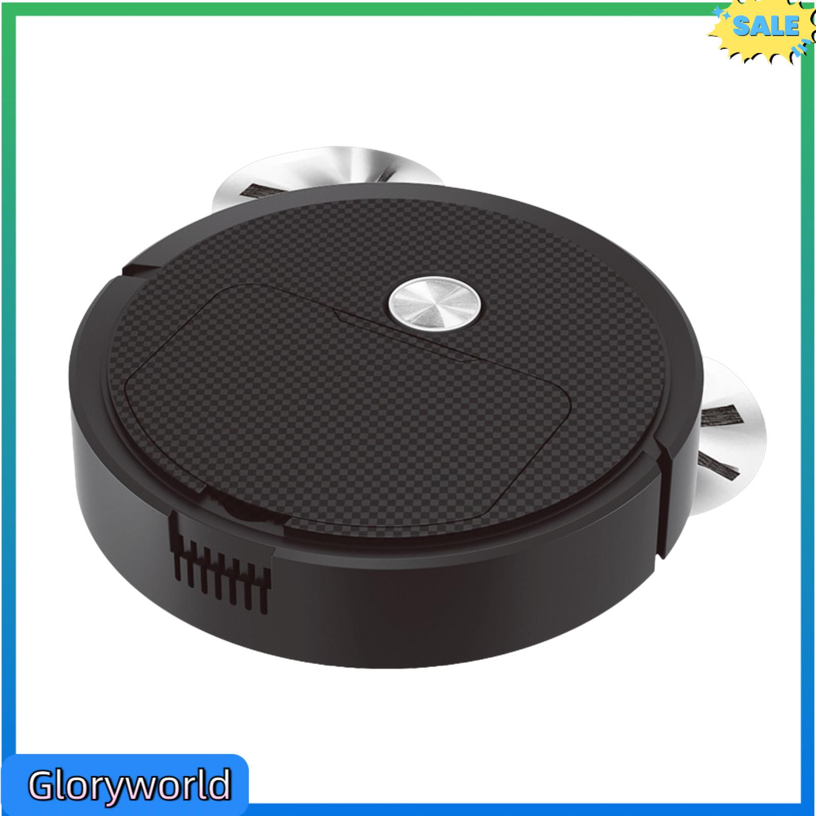 Gloryworld quét Profile Design thấp quét tự động quét 3-trong-1 robot hút bụi cho sàn cứng có thể sạc lại quét Hút Bụi Lau Combo Mini Robot quét nhà Top