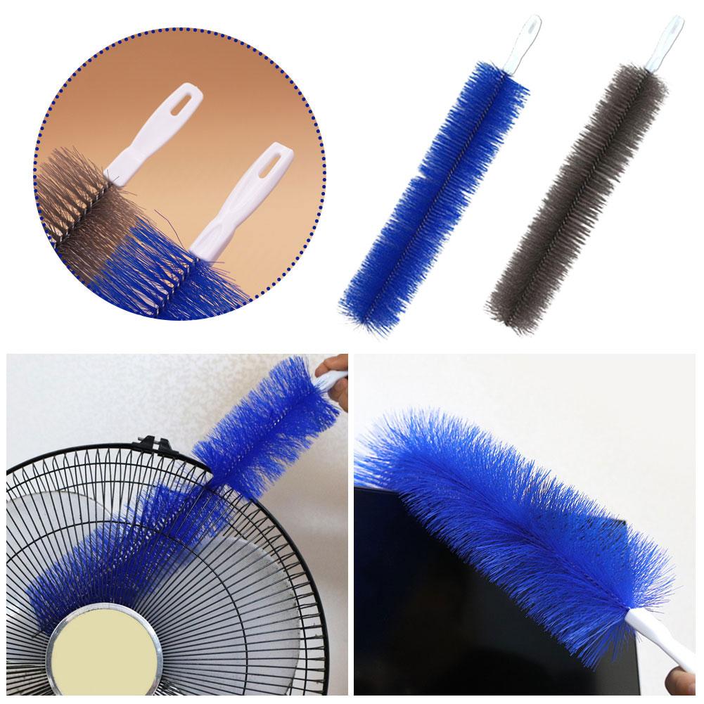 BomdoG Flexible Fan Dusting Brush 10PCS(Non-Disassembly Cleaning), Bendable Dusting Brush, Microfiber Dust Collector, Electric Fan Cleaner, Electric Fan
