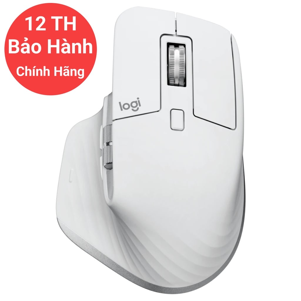 Chuột không dây logitech mx master 3s - pale gray