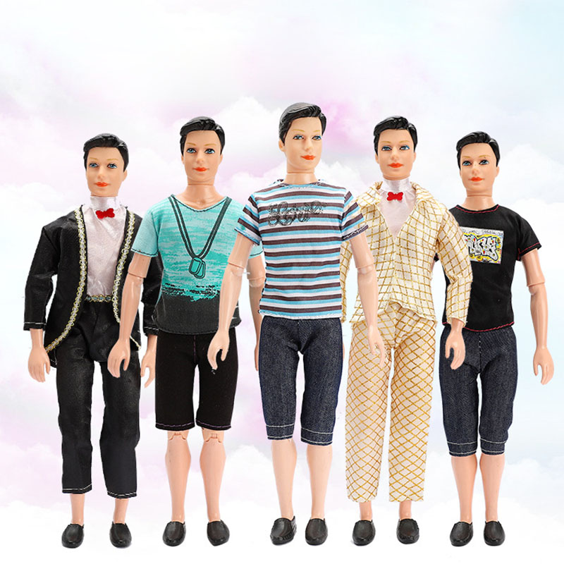 Ken Doll Gift Set with Accessories - 30cm, 11 Joints