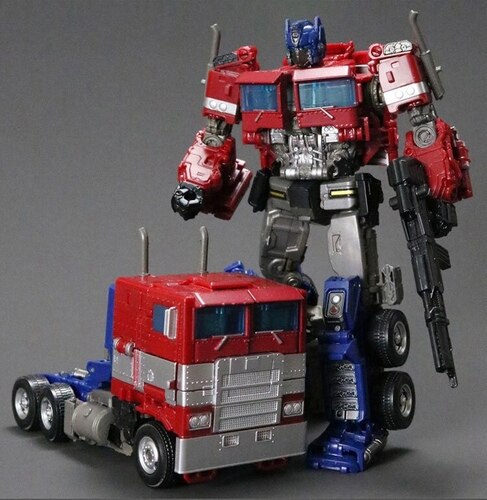 New Taiba SS38 Optimus Prime Classic Red Blue Transformational Toy Autobot Model Birthday Gift