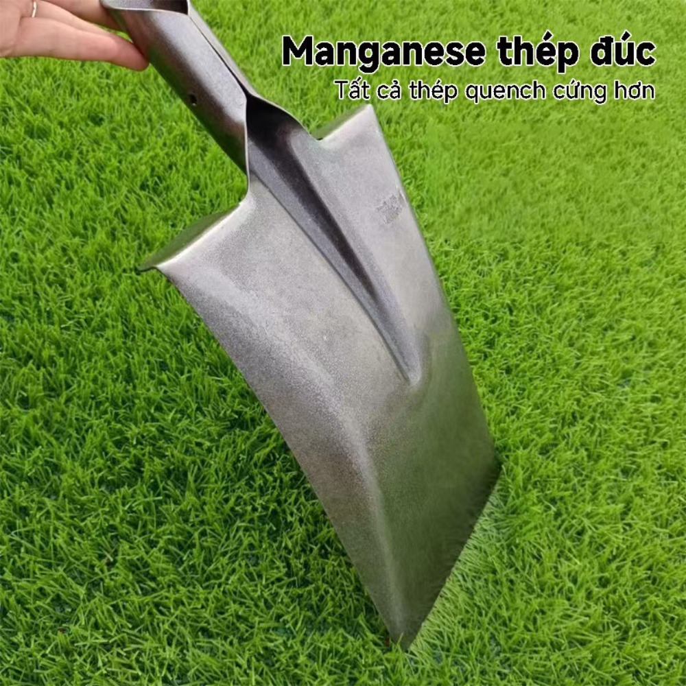 Thép Quench Mangan Cứng Dày - Nhọn Dễ Đào Sâu Dao - Bền Vững Xúc Dày - Thực Sự Dùng Ngoài Trời Vật Liệu