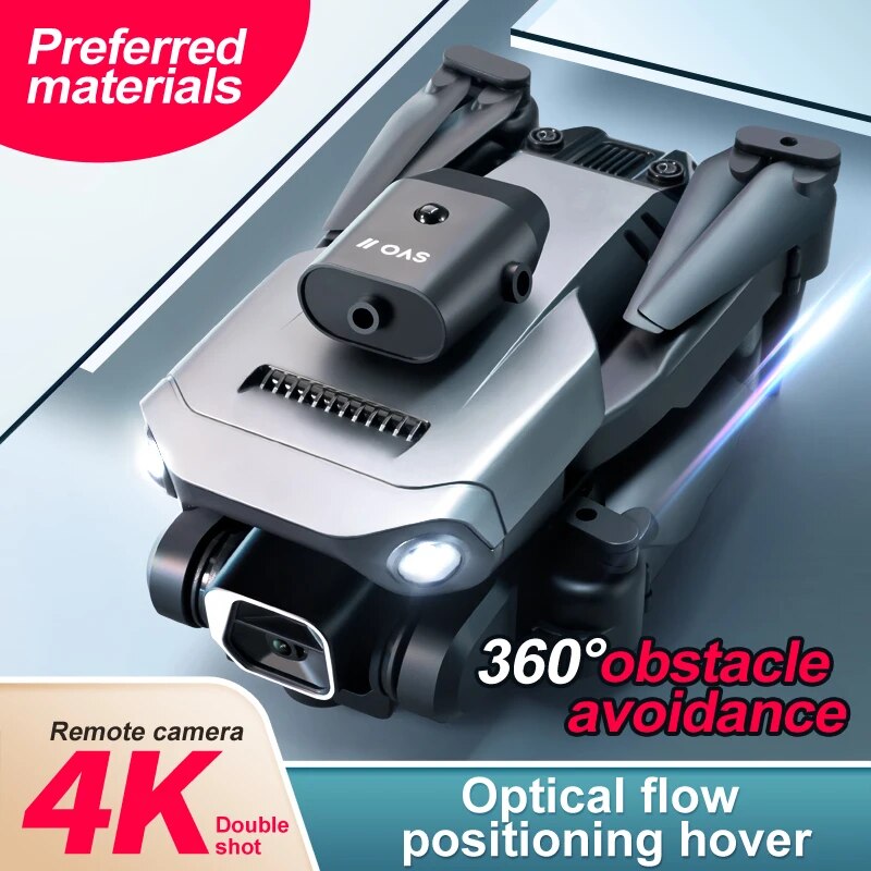 New K6 360 tránh chướng ngại vật Mini Drone 4k HD Camera Wifi FPV Quay