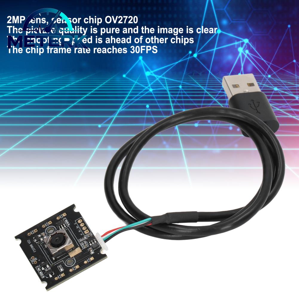 Meterk การบิดเบือนโมดูลกล้องฟรี 2MP Auto Focus OV2720 30FPS เอาต์พุต USB โมดูลกล้อง 1920X1080 ราคา 319 บาท*ส่งฟรี