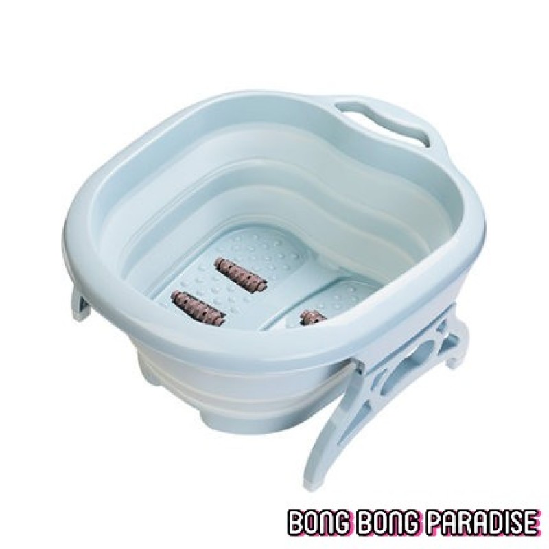 Buy Foldable Foot Spa Massager Bucket / Collapsible Foot Bath Basin / Chinese Herbal Detox Foot bath / Foot Reflexology Singapore