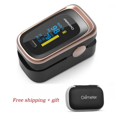 【Oximeter】FDA Finger Clip Blood Oxygen With Respiratory Rate Oximeter Finger Pulse Oxygen Saturation Monitor PI Sleep Monitoring