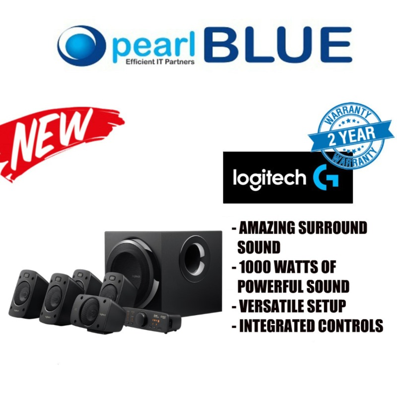 LOGITECH Z906 5.1 SURROUND SOUND SPEAKER SYSTEM THX Surround Sound Singapore