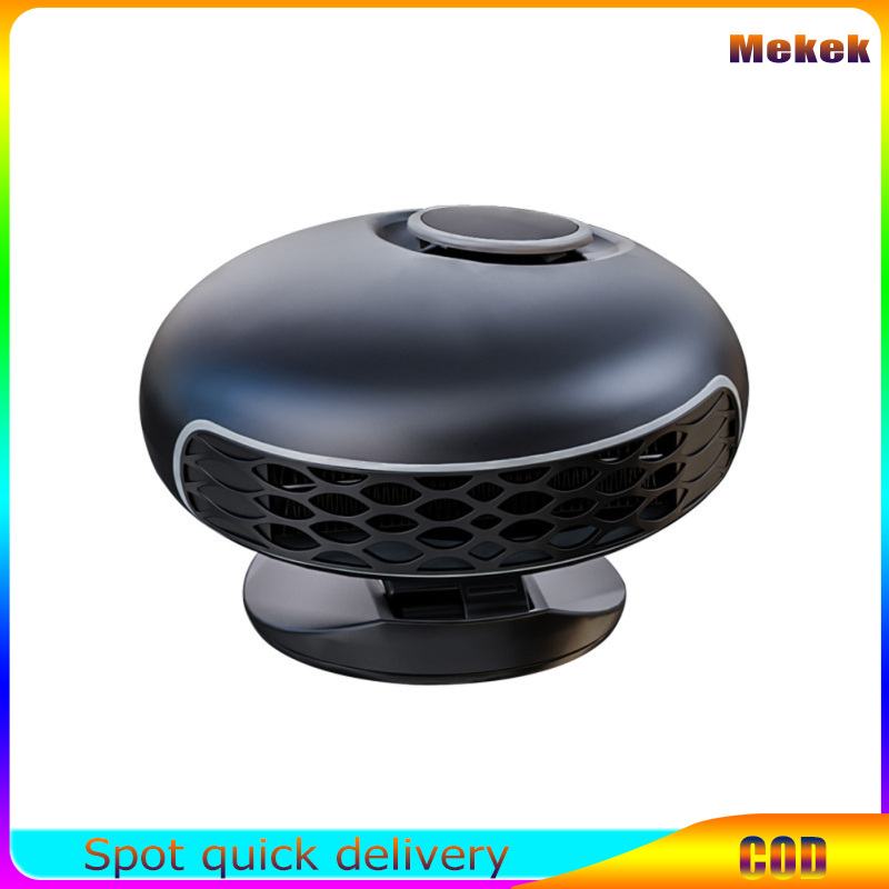 Máy sưởi ô tô 12V 150W Máy sưởi di động 360 độ xoay làm mát sưởi ấm fan hâm mộ Thiết bị chống sương kính chắn gió demister