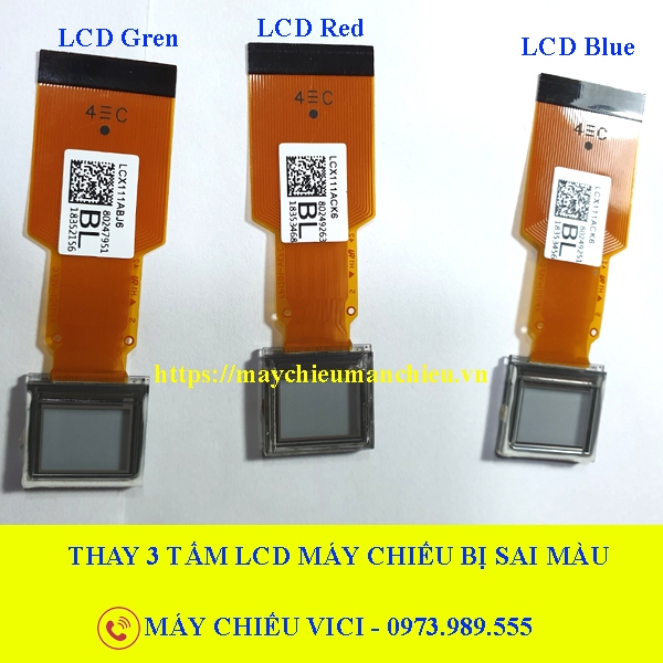 lcd máy chiếu, tấm lcd máy chiếu mã lcx124, lcx111, lcx101, lcx118, lcx172 thay thế được cho nhau.