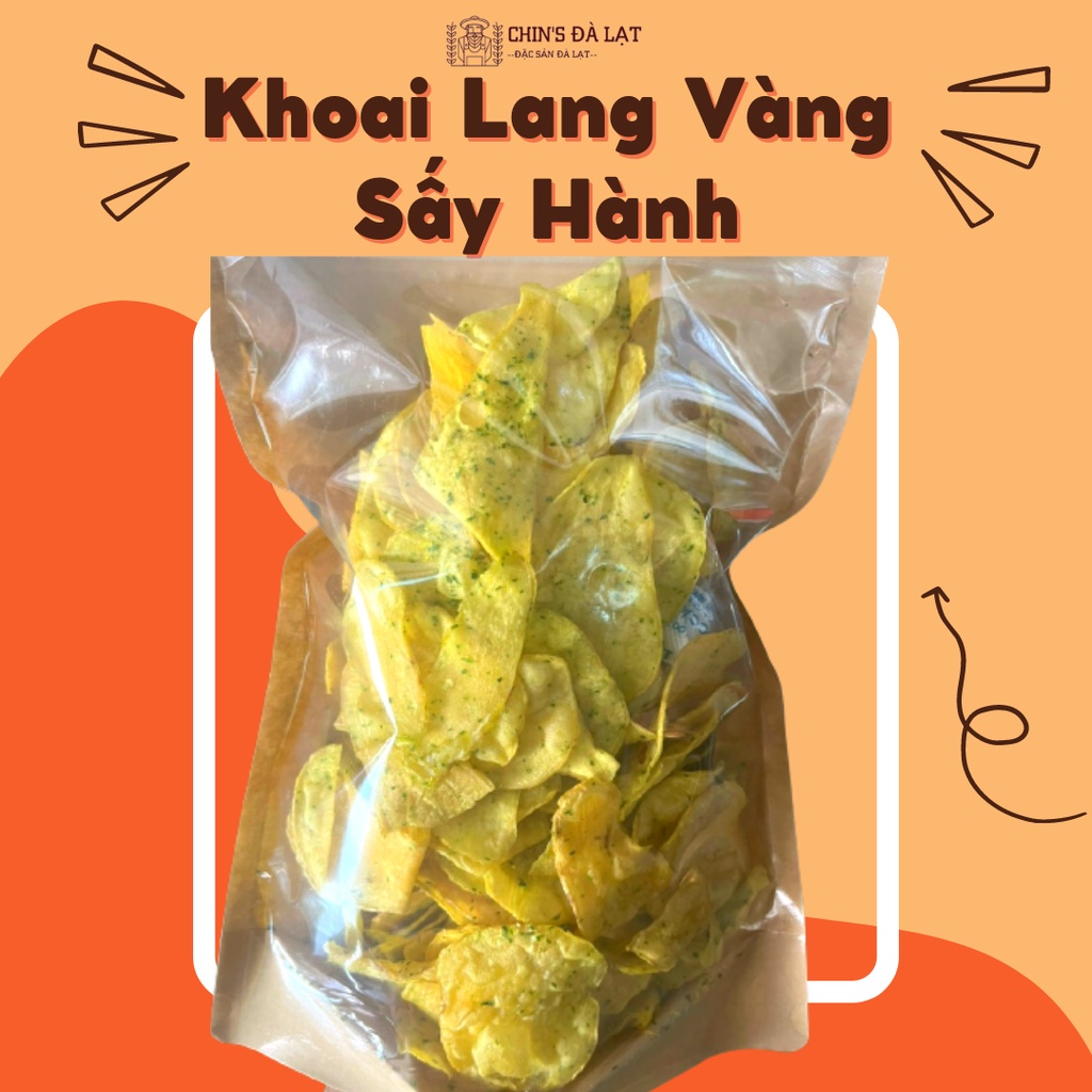 KHOAI LANG GIÒN SẤY HÀNH - ĐẶC SẢN ĐÀ LẠT (Loại Đặc Biệt)