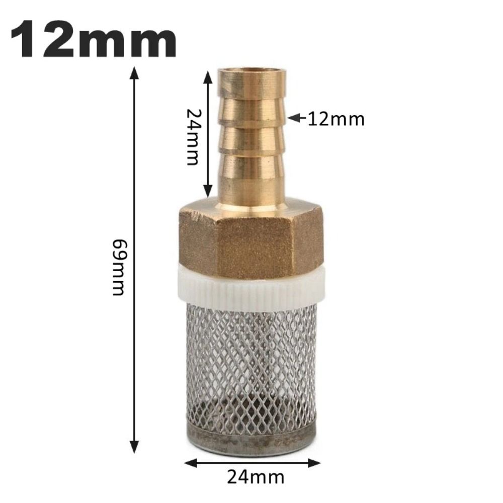 MISFORTUNESTORE17RE1 1Pcs Bơm phun Bộ lọc ống Bộ lọc bằng đồng Rửa xe Lưới lọc  6-19mm - 7