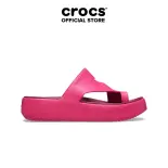 Dép xỏ ngón Nữ Crocs Getaway Platform Toe Loop - Dragon Fruit - 210834-6ZQ