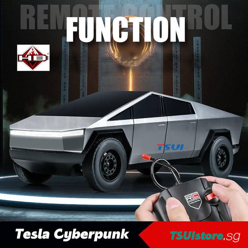 1:14 Explosions Tesla Cyberpickup RC Car Electric Remote Control Car High-speed Model Children's Toys Small Car Rc Toys Rc Car ราคา 316 บาท*ส่งฟรี